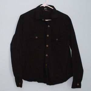 Forever 21 Black Button Up